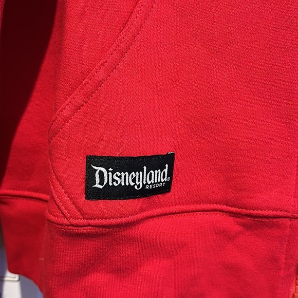 Disneyland Resort Walt Disney Kids Sz L Red Mickey Mouse Full Zippered Hoodie - Picture 2 of 12
